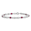 Diamond & Gemstone Bracelets