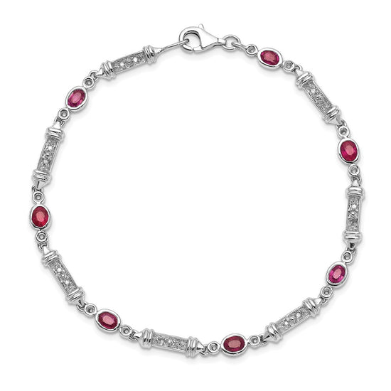 Diamond & Gemstone Bracelets