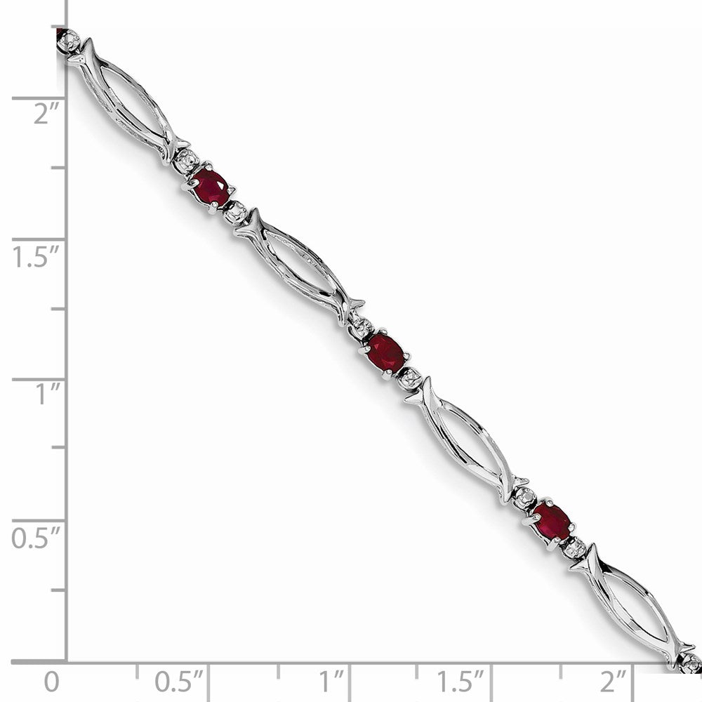 Diamond & Gemstone Bracelets