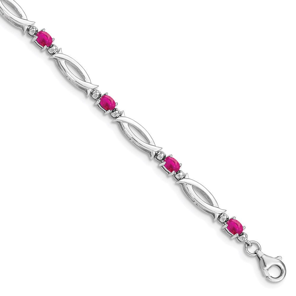 Diamond & Gemstone Bracelets