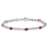 Diamond & Gemstone Bracelets