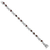Oval Heart Gemstone Bracelets
