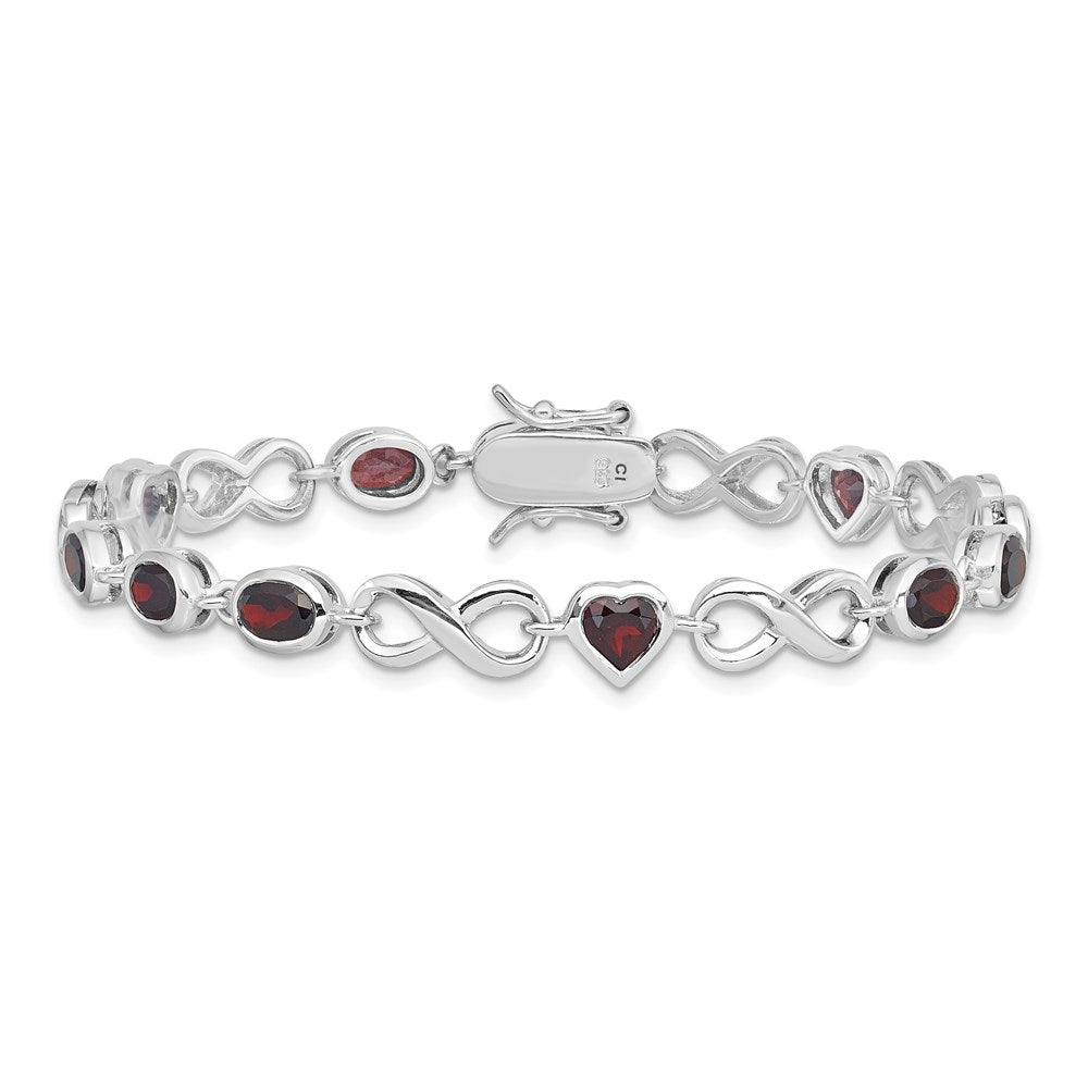 Oval Heart Gemstone Bracelets