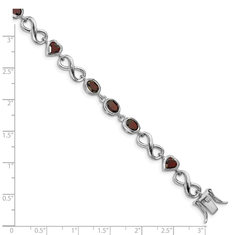 Oval Heart Gemstone Bracelets