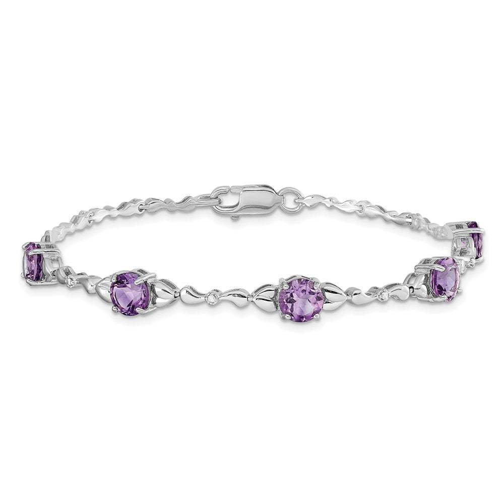 Diamond & Gemstone Tennis Bracelets