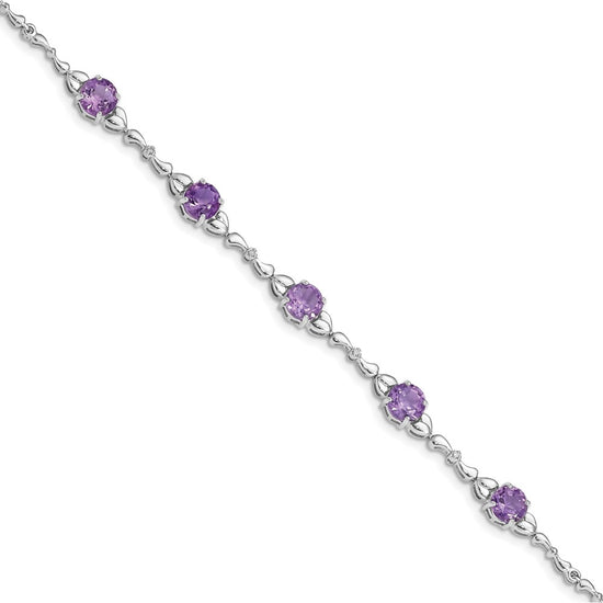 Diamond & Gemstone Tennis Bracelets