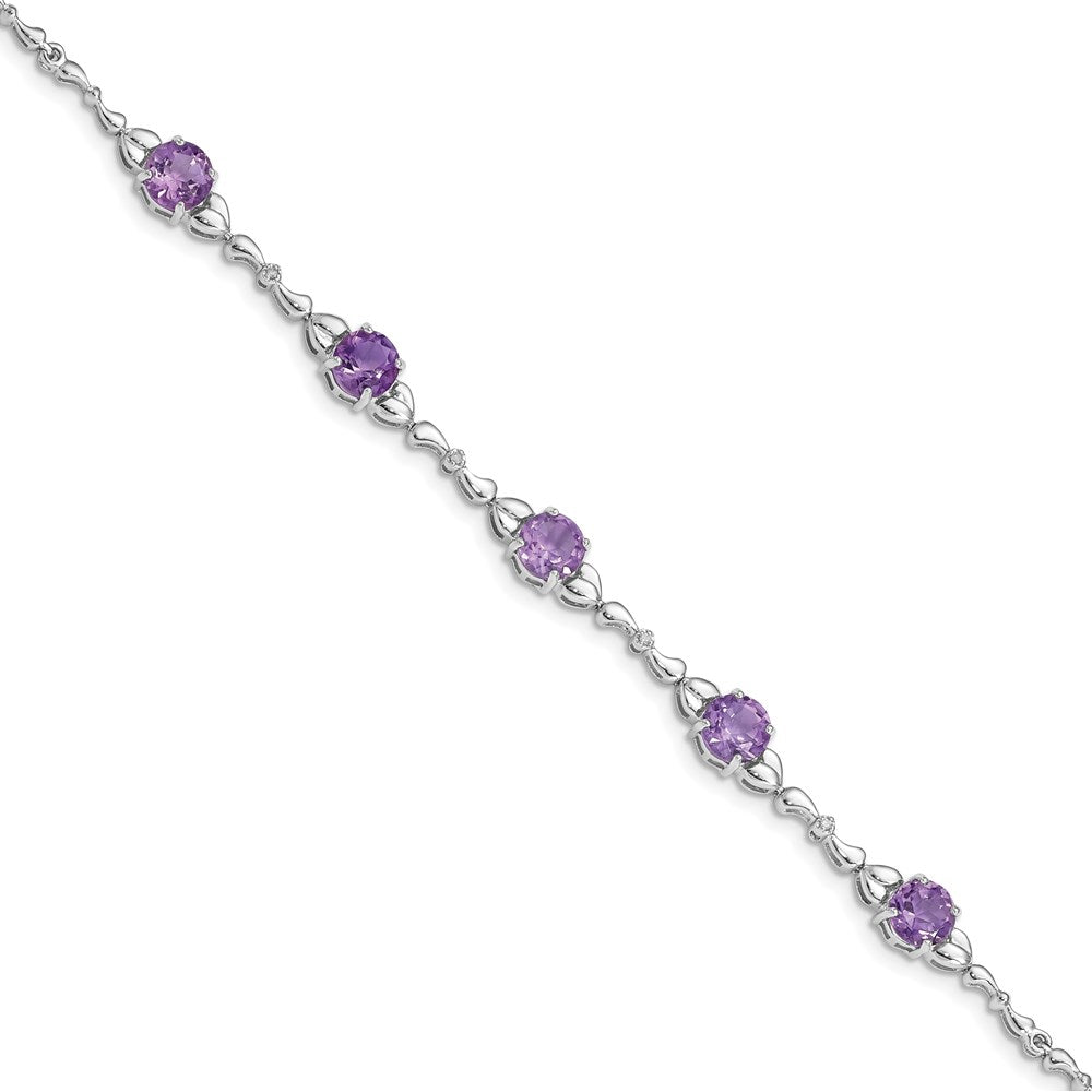Diamond & Gemstone Tennis Bracelets