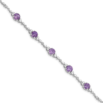 Diamond & Gemstone Tennis Bracelets
