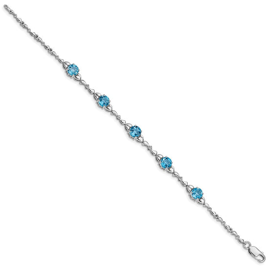 Diamond & Gemstone Tennis Bracelets