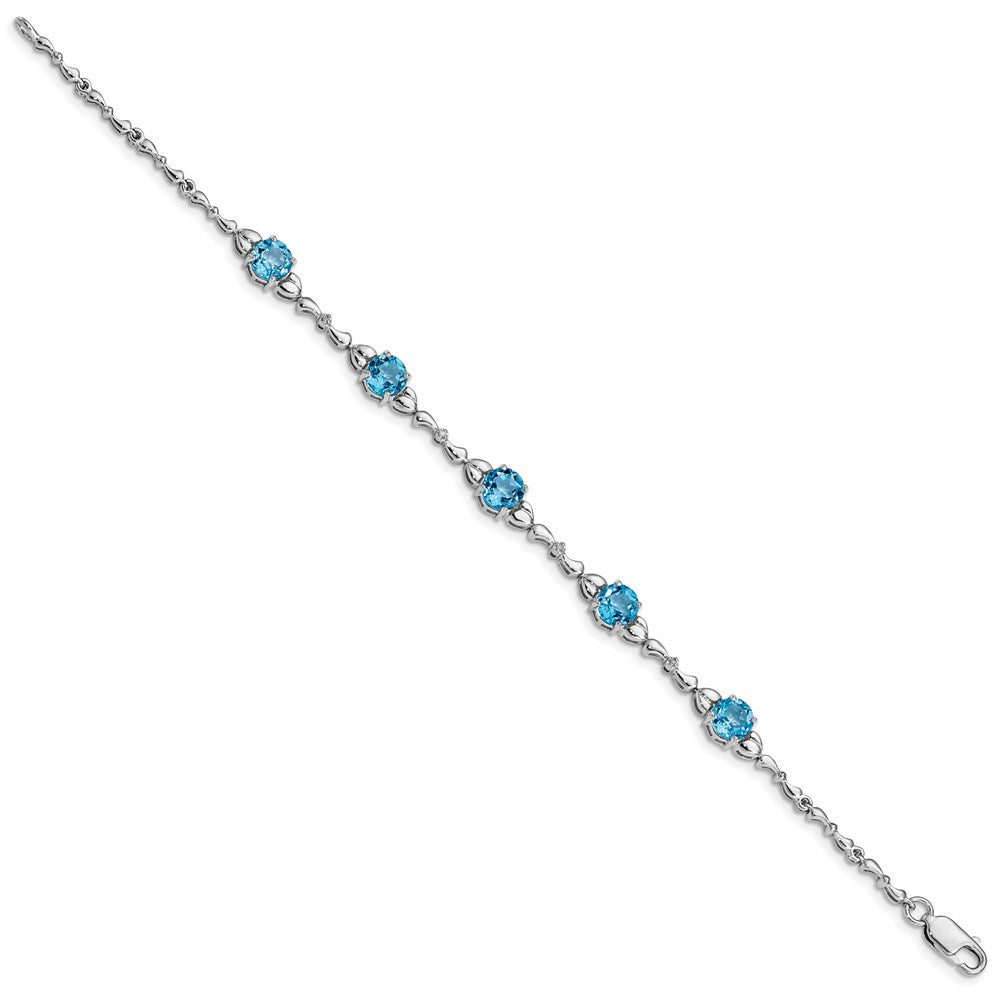 Diamond & Gemstone Tennis Bracelets