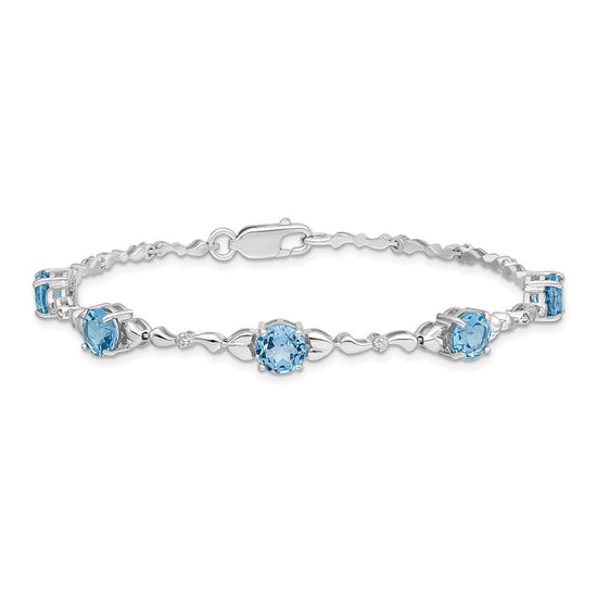 Diamond & Gemstone Tennis Bracelets