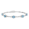 Diamond & Gemstone Tennis Bracelets