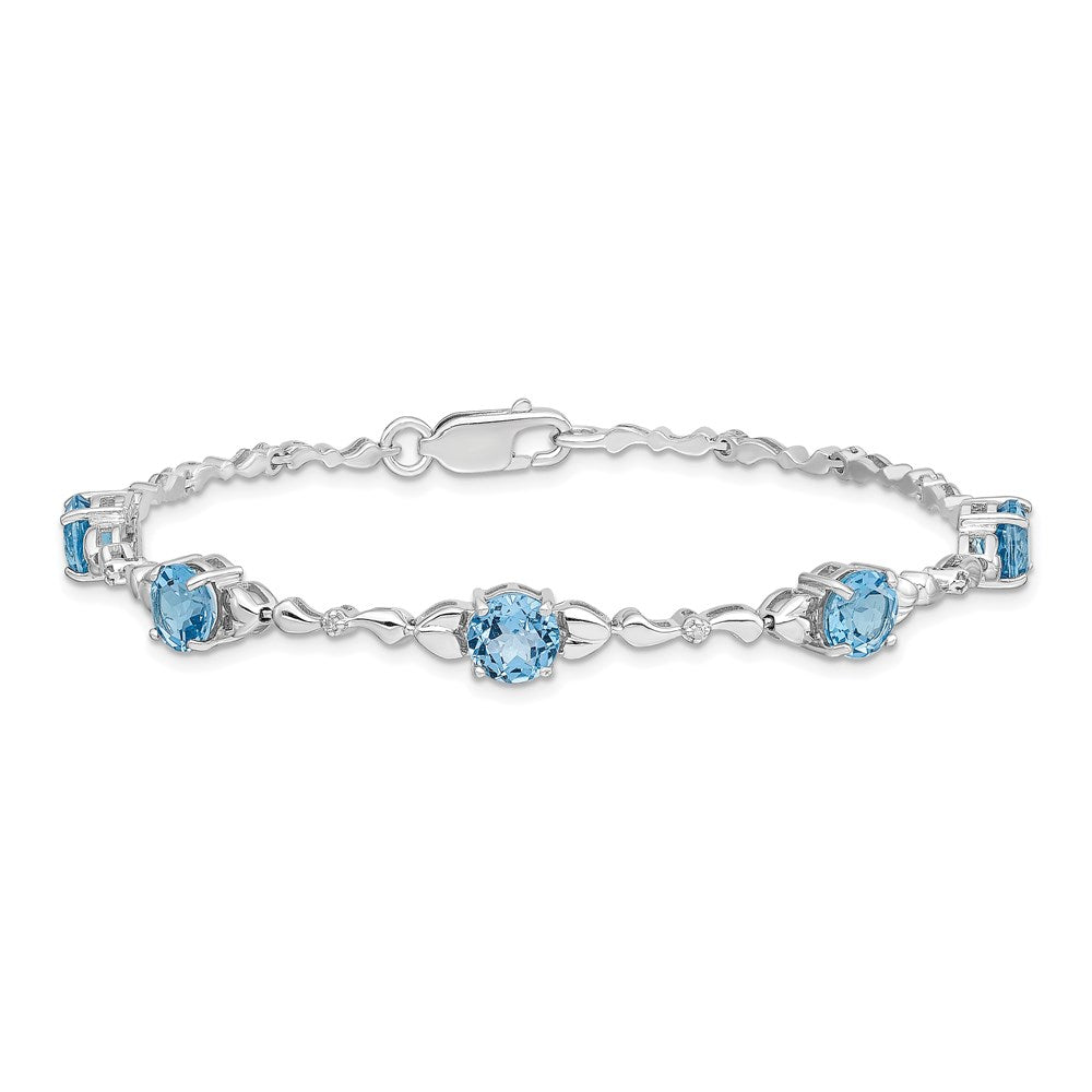 Diamond & Gemstone Tennis Bracelets