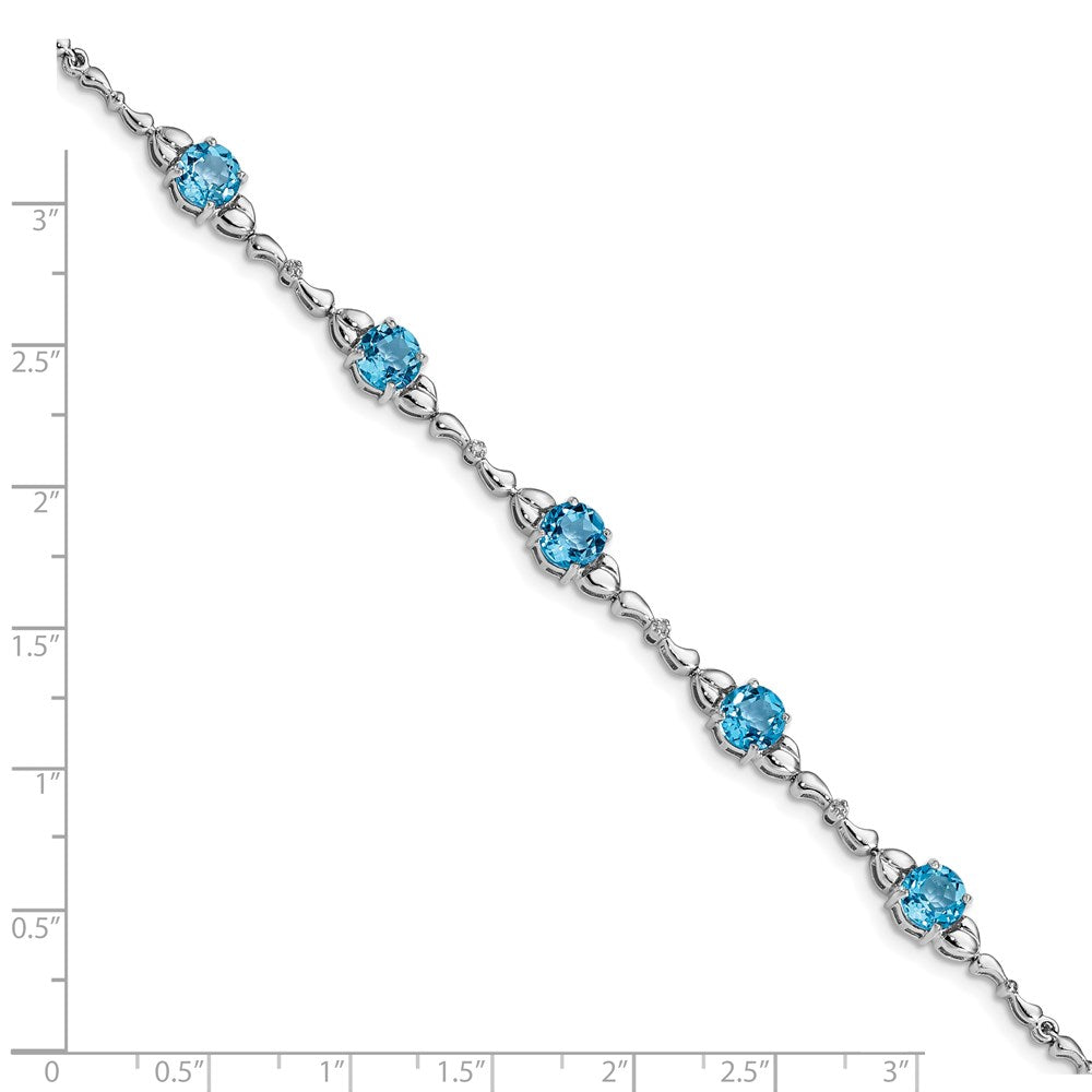 Diamond & Gemstone Tennis Bracelets