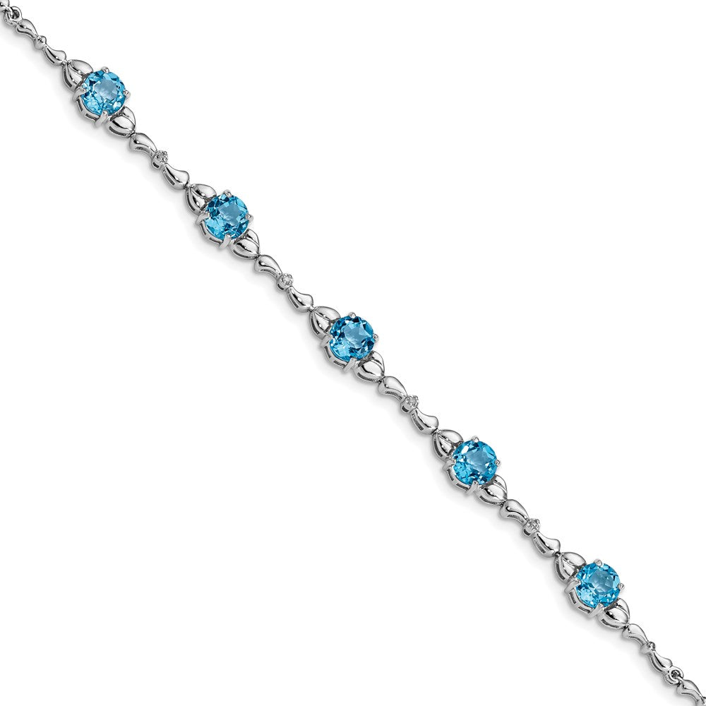 Diamond & Gemstone Tennis Bracelets