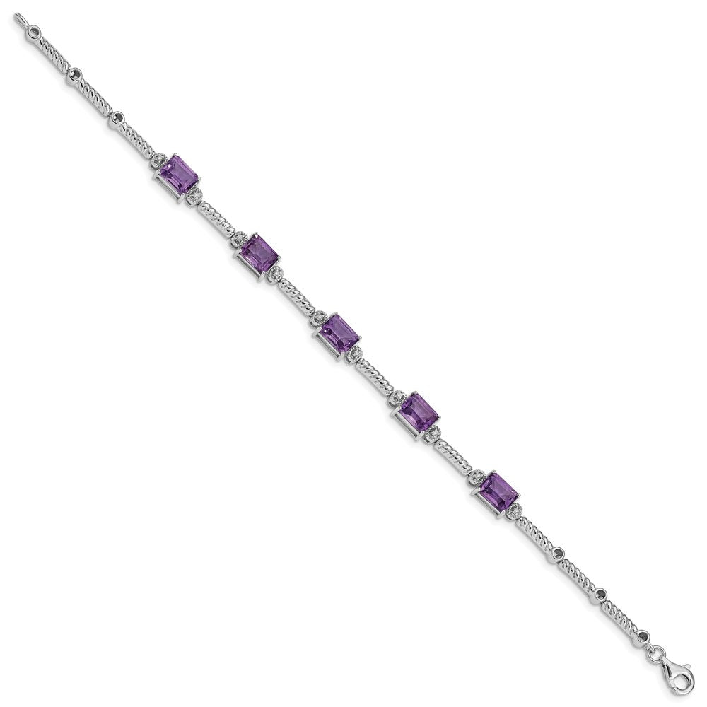 Diamond & Gemstone Tennis Bracelets