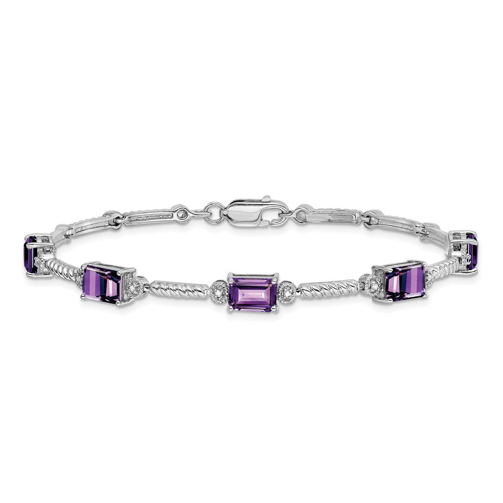 Diamond & Gemstone Tennis Bracelets