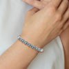 Gemstone Hinged Bangles