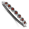 Gemstone Hinged Bangles