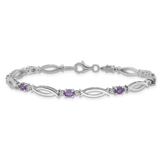Gold Diamond & Gemstone Bracelets