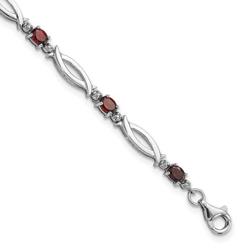 Gold Diamond & Gemstone Bracelets