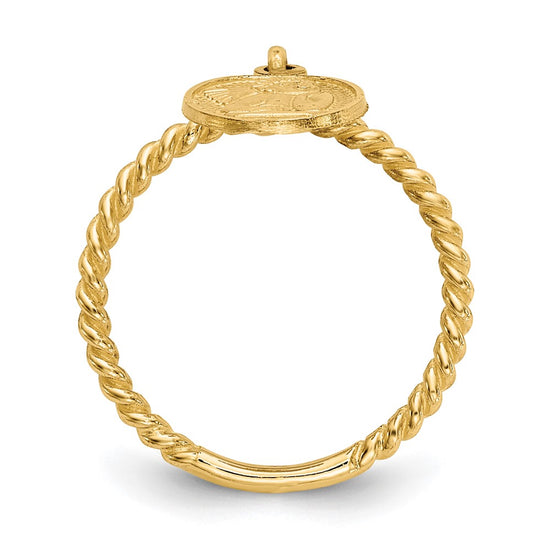 Gold Polished Children's Rings