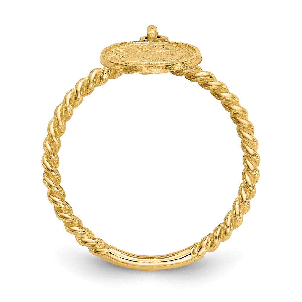 Gold Polished Children's Rings