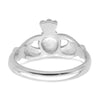 Gold Polished Claddagh Rings