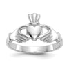 Gold Polished Claddagh Rings