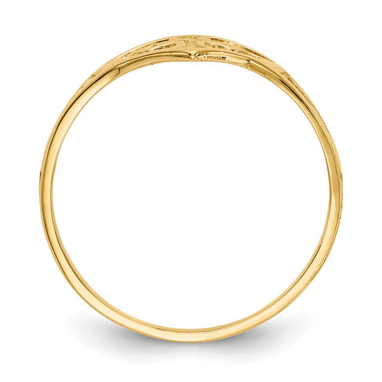 Gold Polished Religious Rings