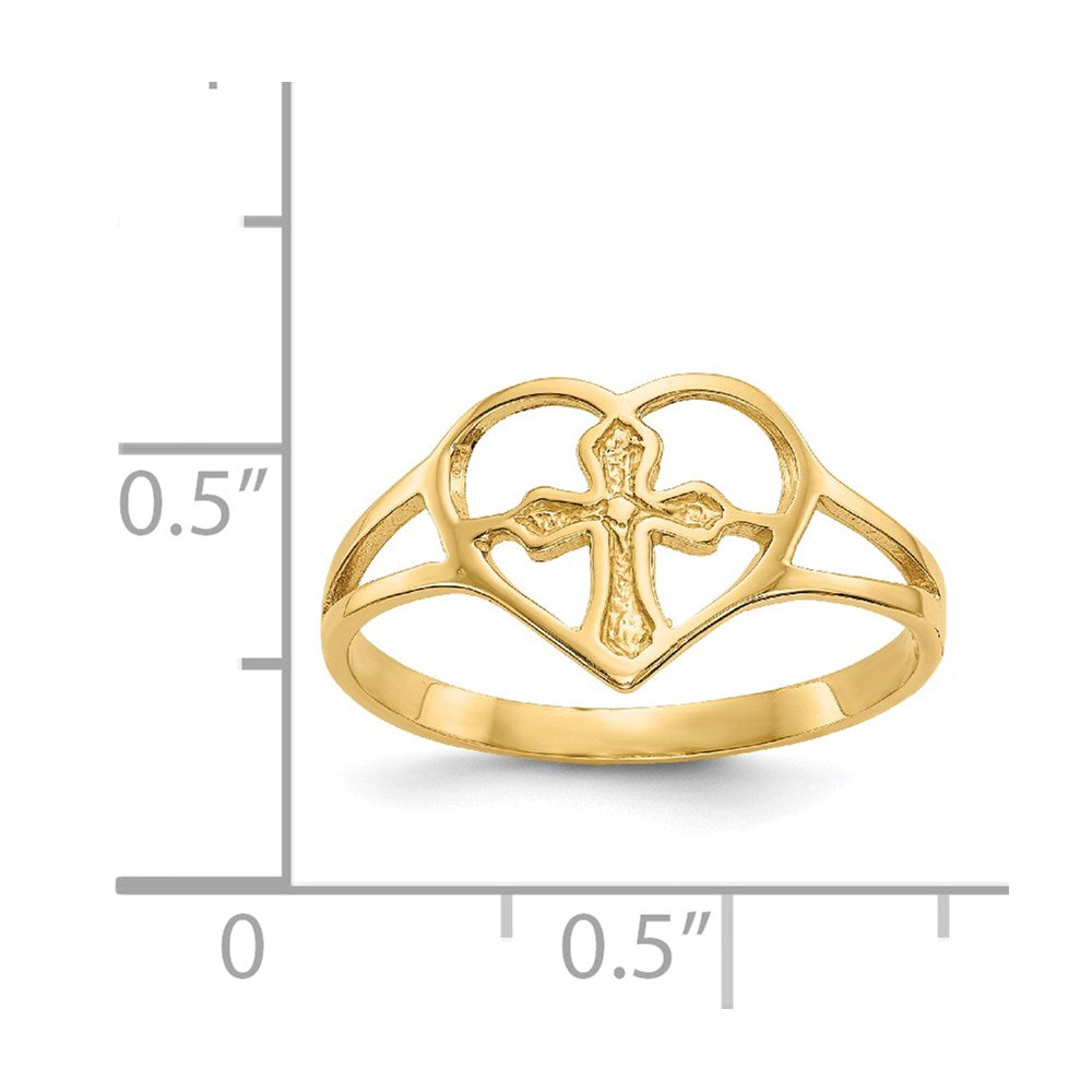 Gold Polished Religious Rings