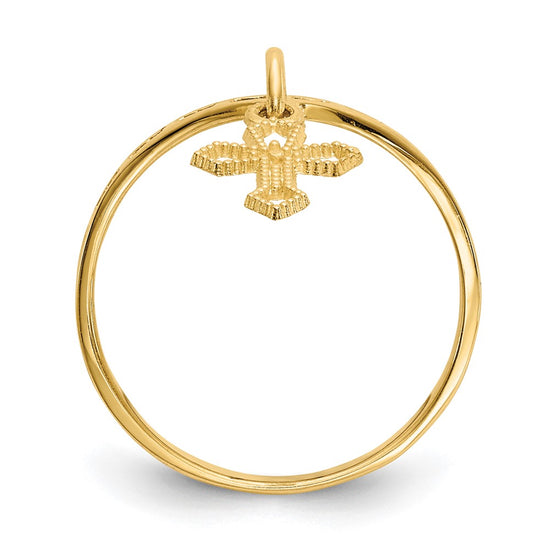 Gold Polished Religious Rings
