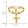 Gold Polished Religious Rings