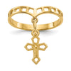 Gold Polished Religious Rings