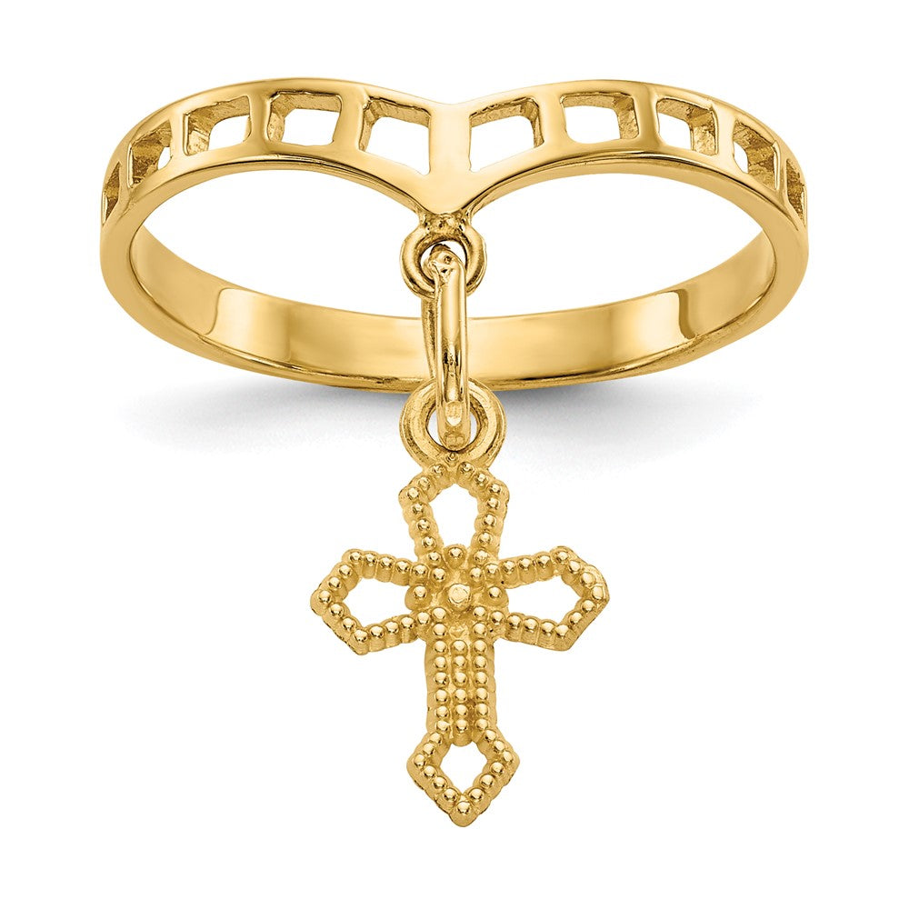 Gold Polished Religious Rings