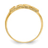 Gold Polished Sweet 15 Rings