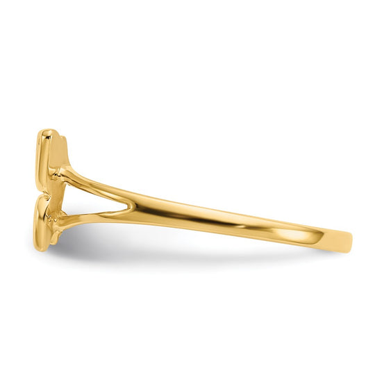 Gold Polished Children's Rings