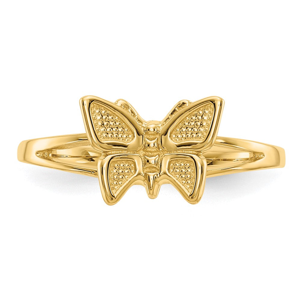 Gold Polished Children's Rings