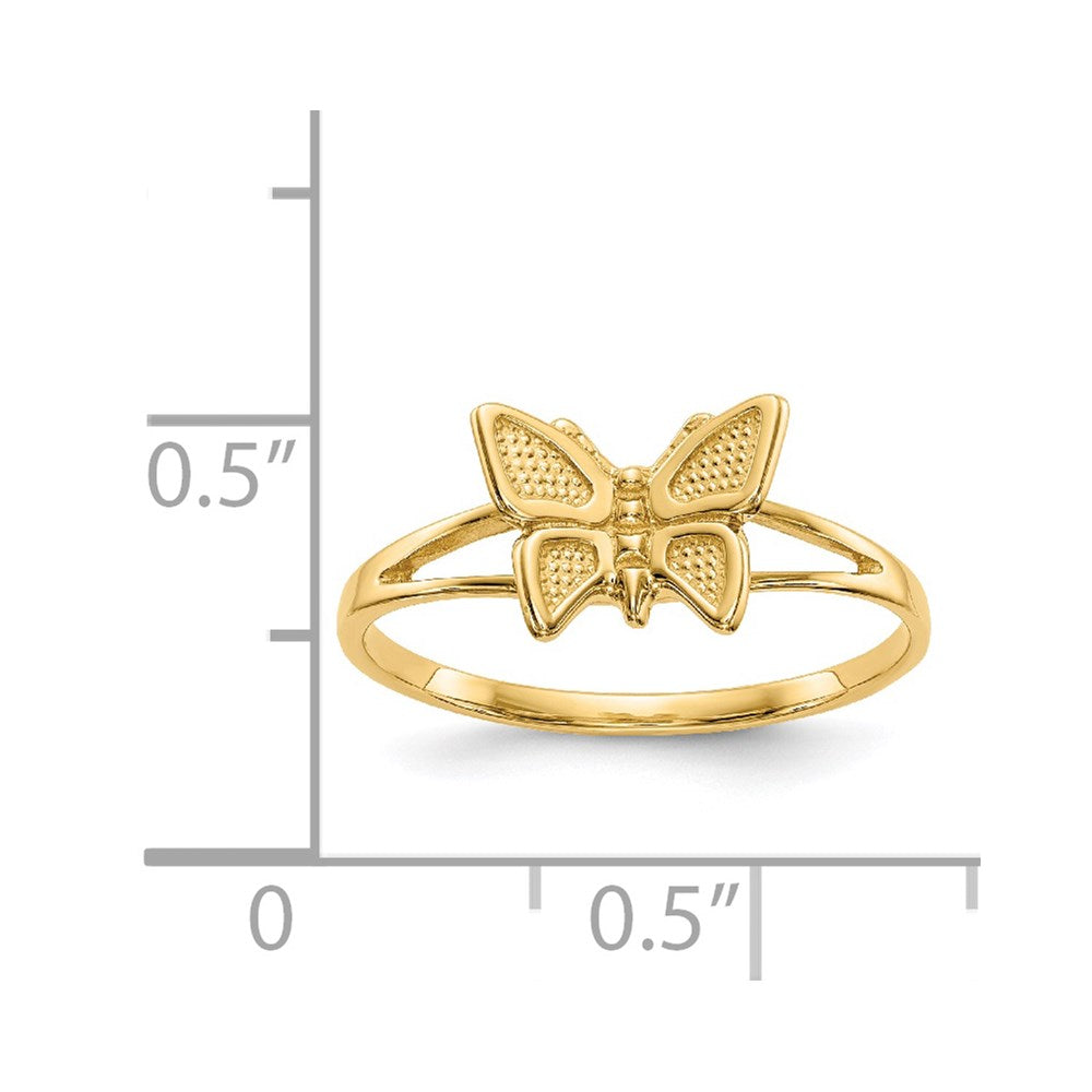 Gold Polished Children's Rings