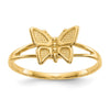 Gold Polished Children's Rings