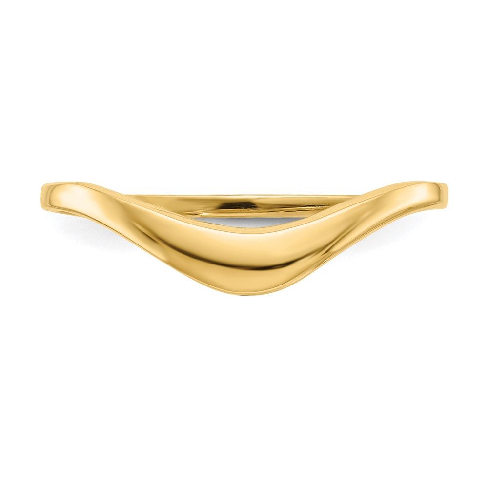Gold Polished Dome Rings