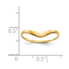 Gold Polished Dome Rings