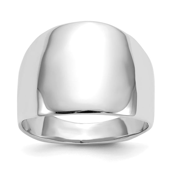 Gold Polished Dome Rings