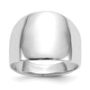 Gold Polished Dome Rings
