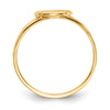 14k Polished Angel Ring