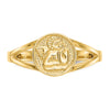 14k Polished Angel Ring