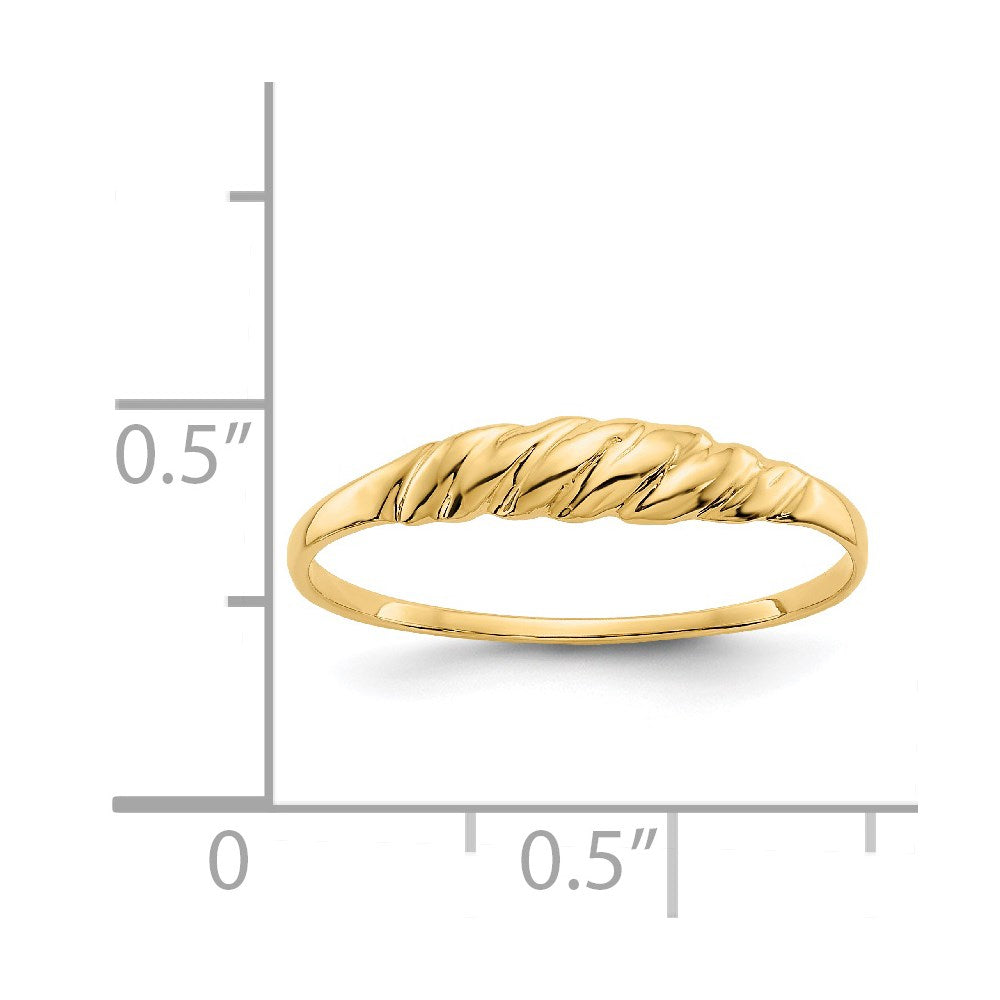Gold Polished Classic Rings