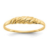 Gold Polished Classic Rings