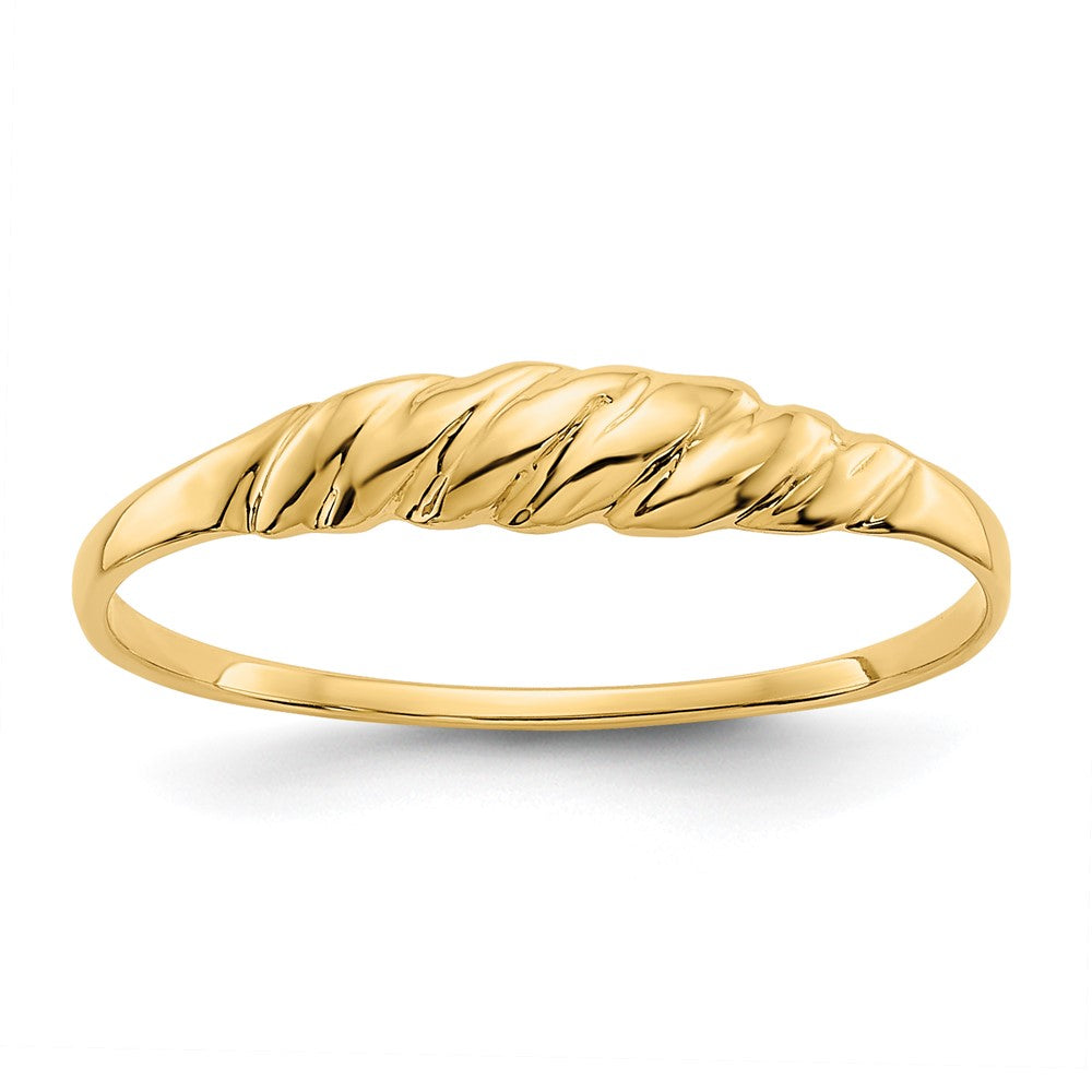 Gold Polished Classic Rings