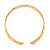 14k 4mm Leaf Design Toe Ring